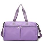 Women's Maternity Storage Short Business Trip Hand Hanging Travel Bags - Light Gray